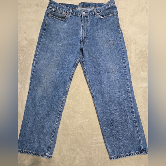 Levi's 550 Relaxed Fit Denim Jeans Men's Sz 40 X 30(28) Big And Tall - Picture 3 of 8